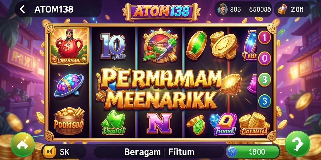 Tampilan gameplay yang menakjubkan dan seru dari ATOM138.