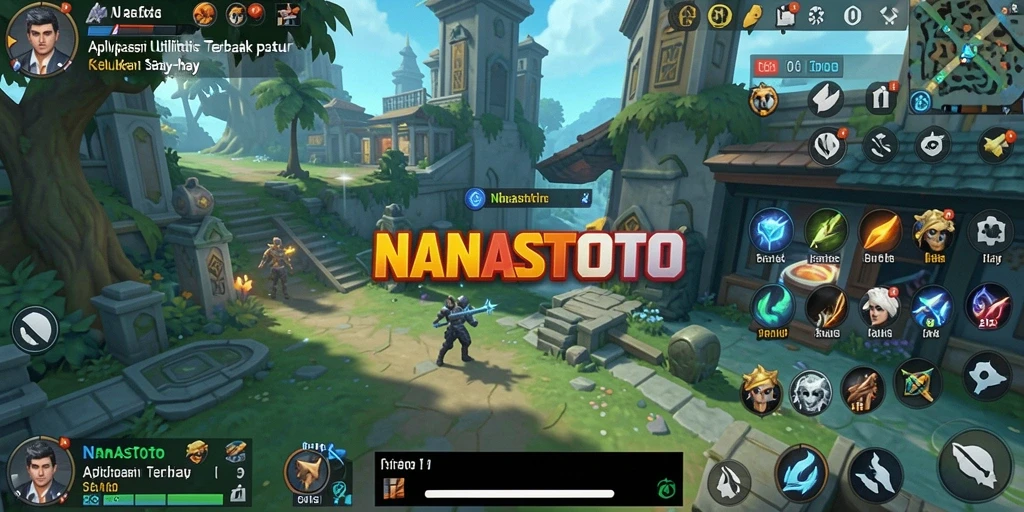 Tampilan dan fitur NANASTOTO untuk memudahkan aktivitas sehari-hari.