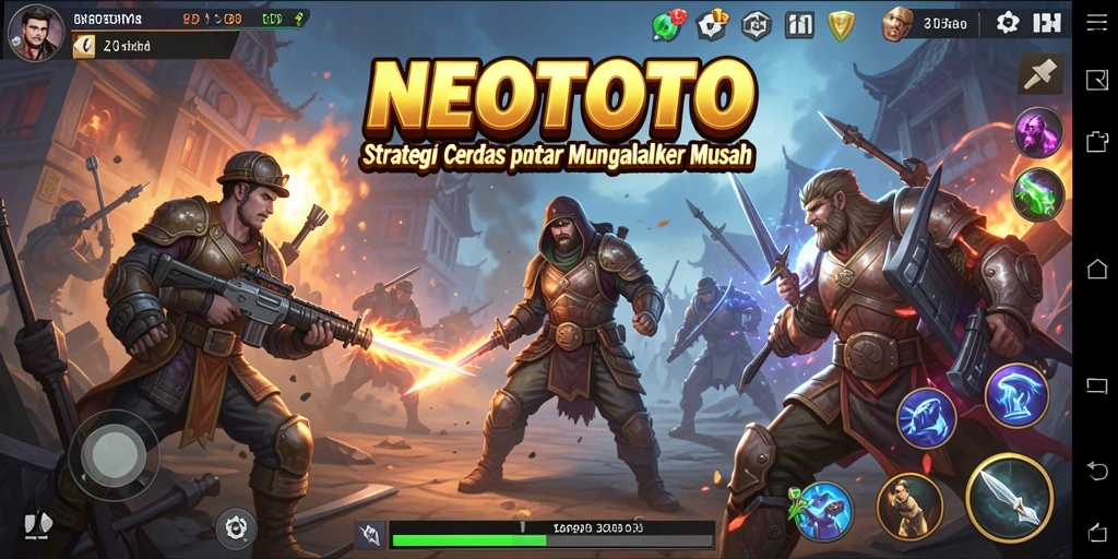 Screenshot NEOTOTO menampilkan aksi strategi yang mendebarkan.