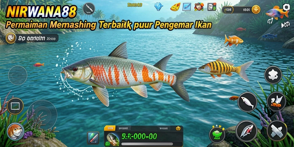 Tangkapan ikan yang spektakuler dalam gameplay NIRWANA88.