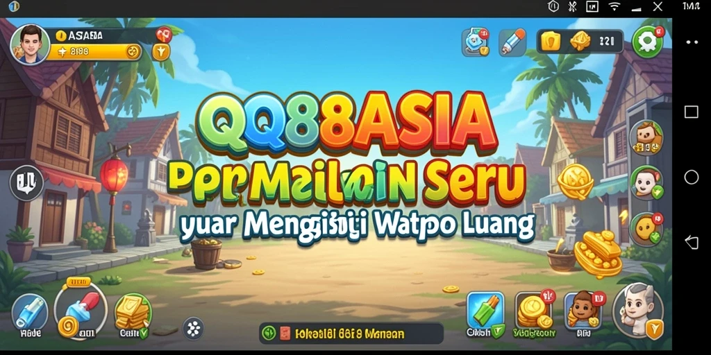 Tampilan gameplay QQ88ASIA yang menarik dan mudah dipahami.