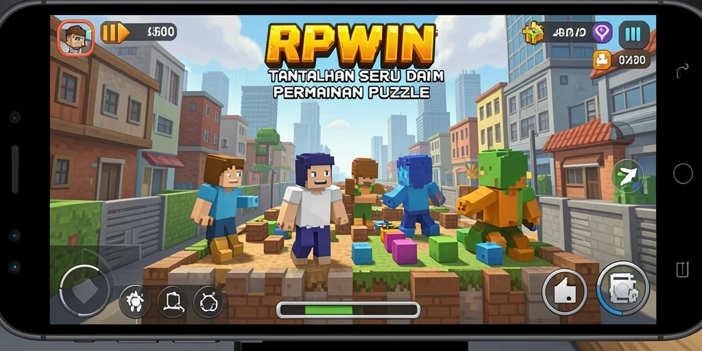 Tampilan gameplay RPWIN yang menarik dan penuh tantangan.