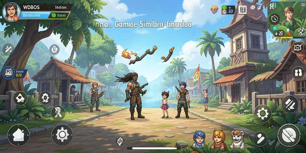 Tampilan menakjubkan dari gameplay WDBOS yang interaktif dan mengasyikkan.