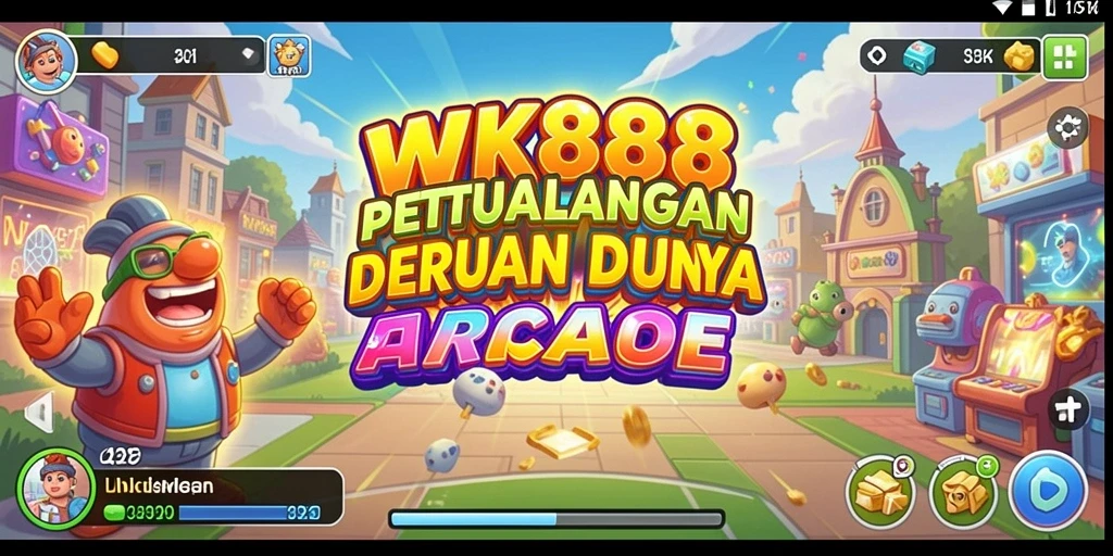 Tampilan permainan WK888 yang penuh warna dan menantang.